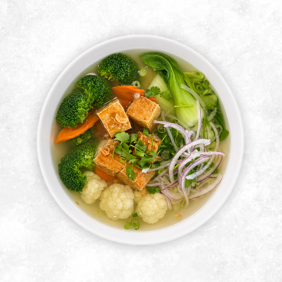 Tofu Rice Noodle Soup