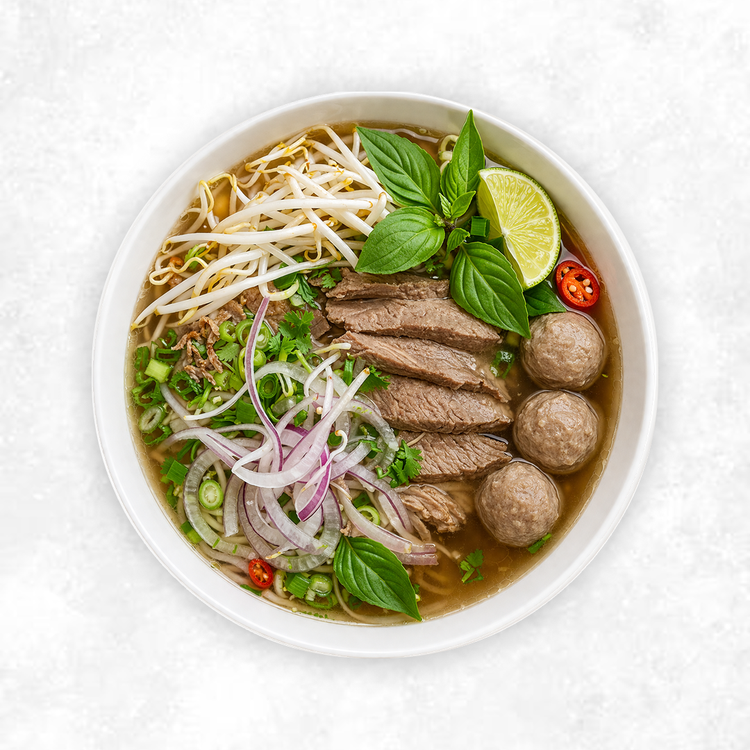 Brisket & Meatball Pho