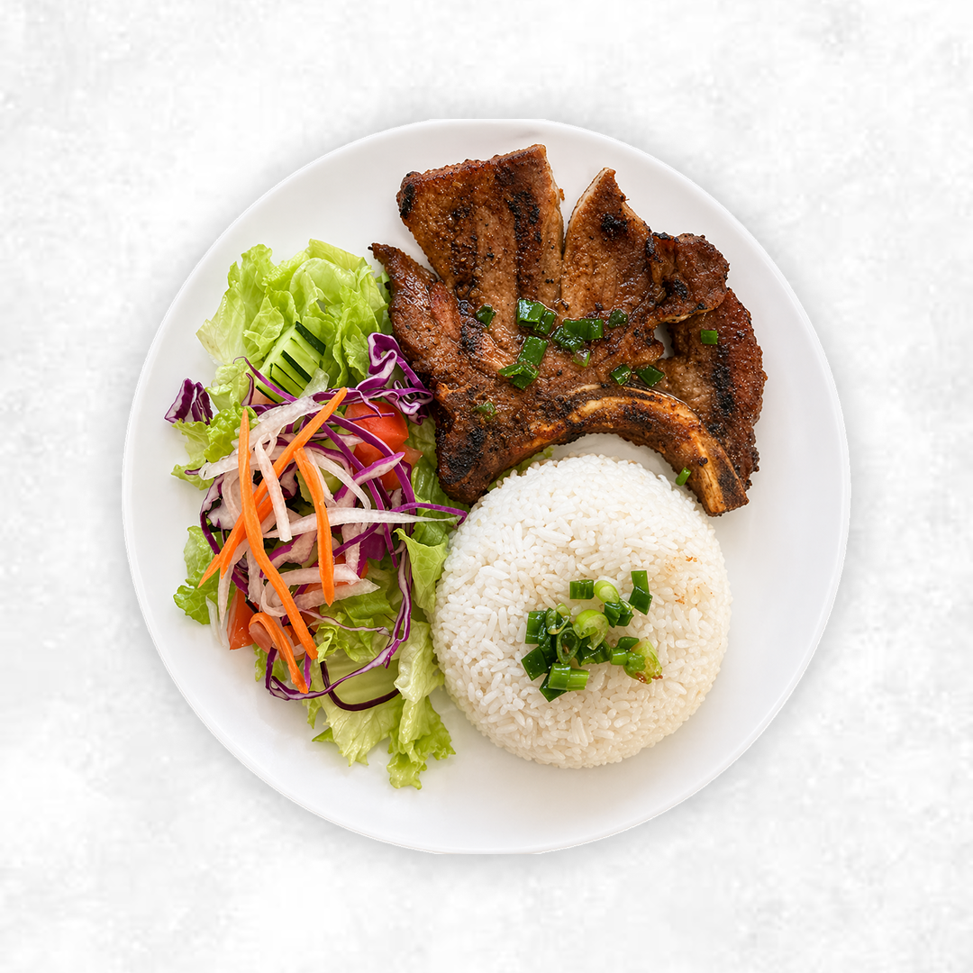 Grilled Lemongrass Pork Chop