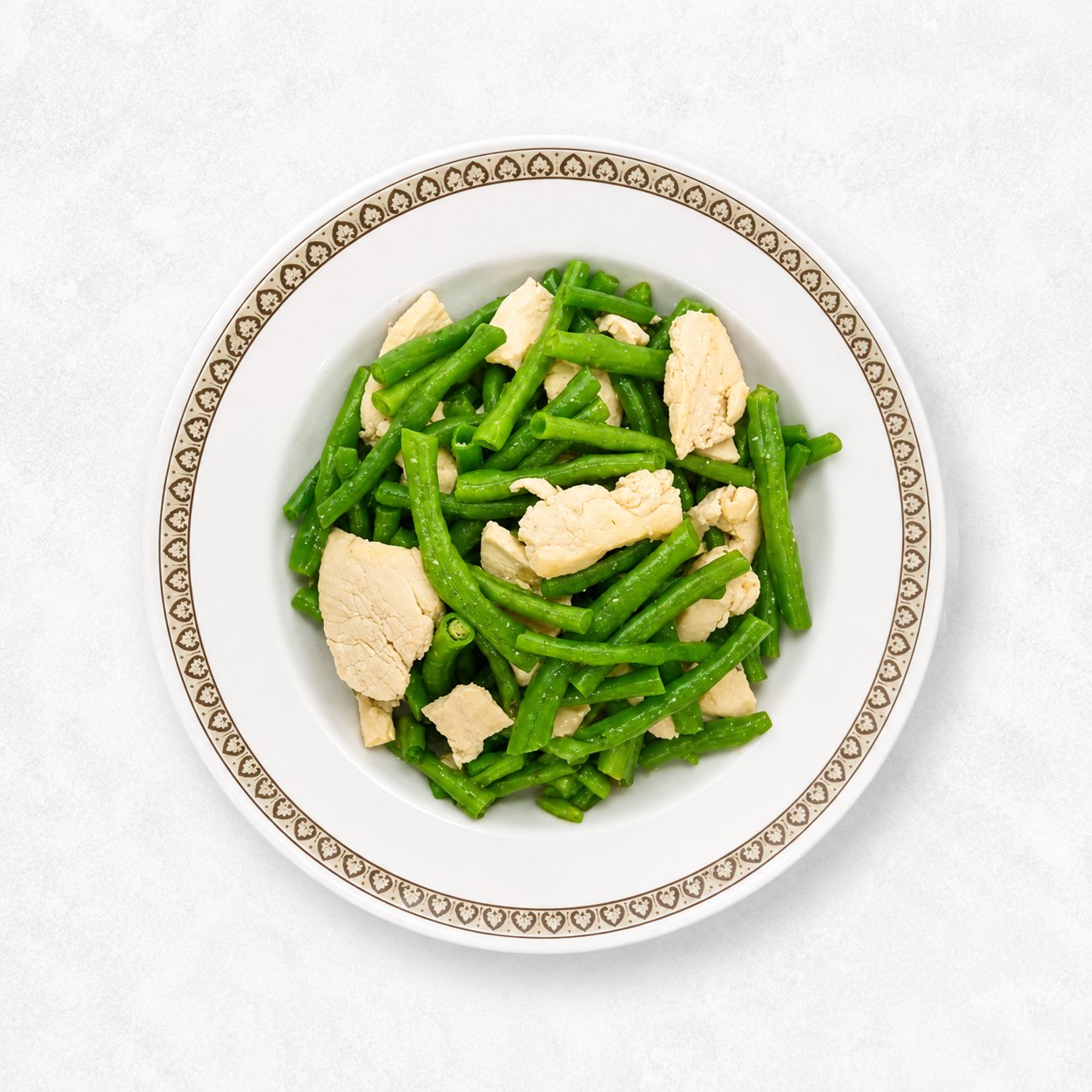 Chicken & Green Bean (Ga xao dau que)