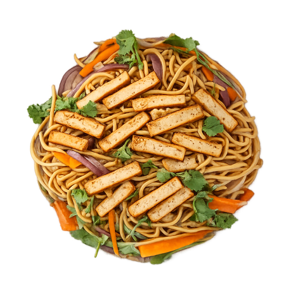 Crispy Tofu Lo Mein