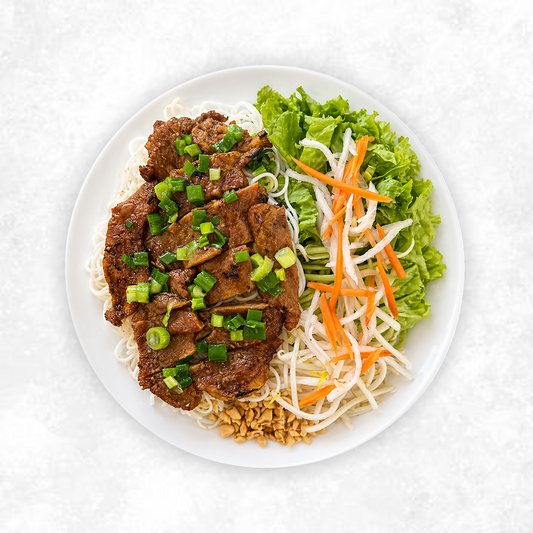 Grilled Lemongrass Pork Vermicelli Bowl