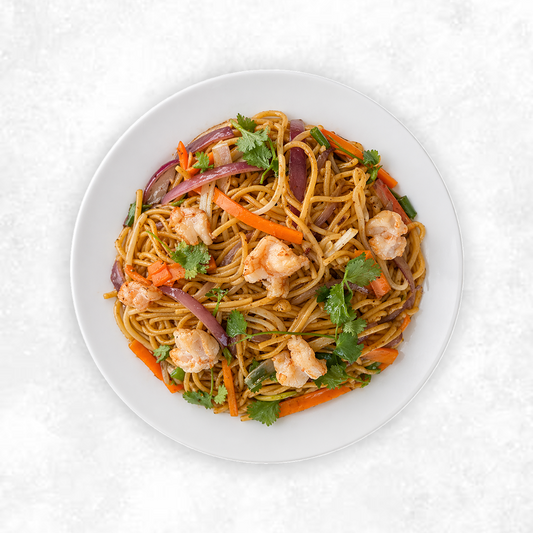 Stir Fried Shrimp Lo Mein